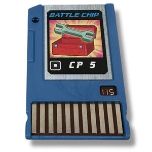 MegaMan Battle Chip CP 5 115 for Mega Man PET 2004 Takara